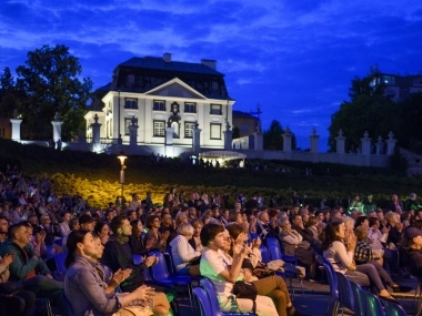 Toast urodzinowy dla Tomasza Stańko 2019 - koncert przy fontannie multimedialnej - 28